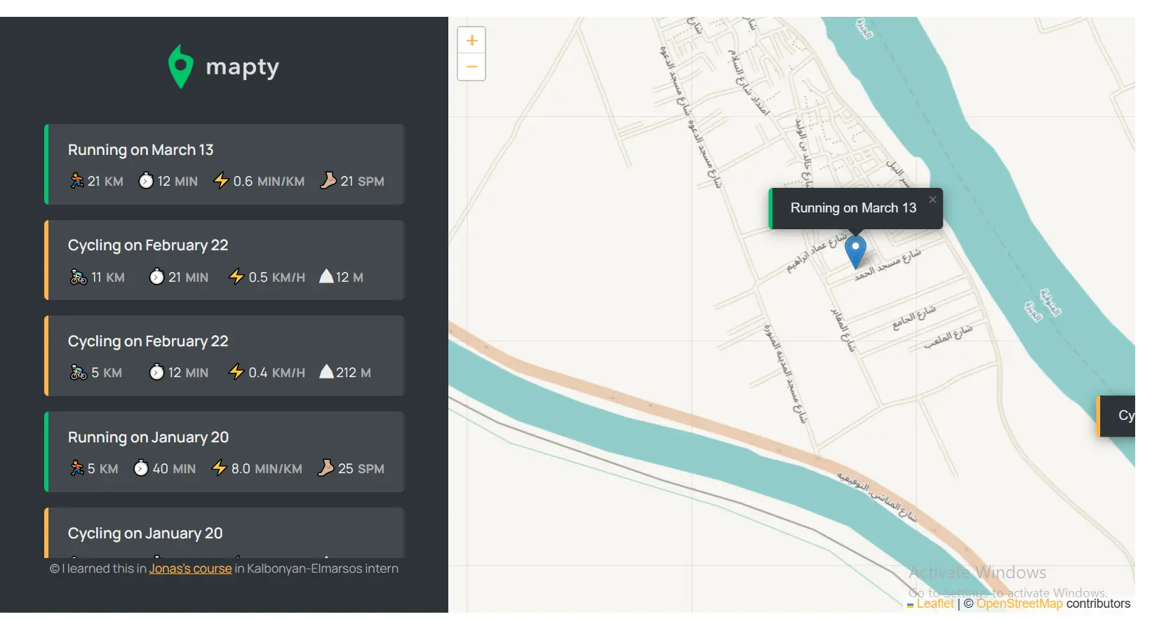 mapty app image